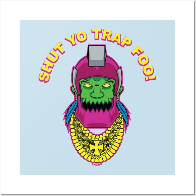 Mr. Trap Jaw Wall Art by wolfkrusemark